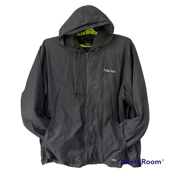 Dickies Other - Dickie's black thick hoodie windbreaker with soft lining and zipper front XXL.